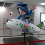 モニュメント ねこ娘 ねずみ男